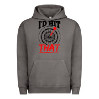 Pigment Tornado i'd hit that darts Urban Hoodie - artisFamous