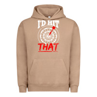 Pigment Burro i'd hit that darts Urban Hoodie - artisFamous