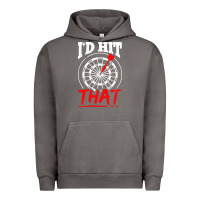 Pigment Tornado i'd hit that darts Urban Hoodie - artisFamous