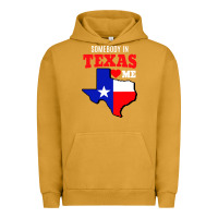 Pigment Peanut Butter state of texas somebody loves me Urban Hoodie - artisFamous