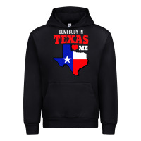Black state of texas somebody loves me Urban Hoodie - artisFamous