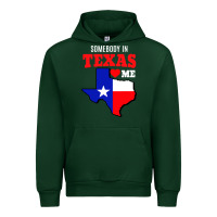 Forest Green state of texas somebody loves me Urban Hoodie - artisFamous