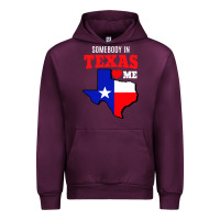 Mauve Wine state of texas somebody loves me Urban Hoodie - artisFamous