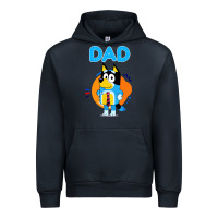 Navy bluey dad lover forever Urban Hoodie - artisFamous