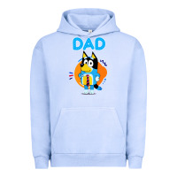Pigment Grape Ice bluey dad lover forever Urban Hoodie - artisFamous