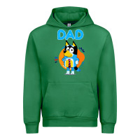 Emerald bluey dad lover forever Urban Hoodie - artisFamous