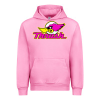 Fuchsia Pink thrush Urban Hoodie - artisFamous