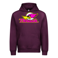 Mauve Wine thrush Urban Hoodie - artisFamous
