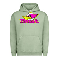 Pigment Oil Green thrush Urban Hoodie - artisFamous