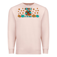 Pale Pink gobble till you wobble Premium Sweatshirt - JahusDesignShop