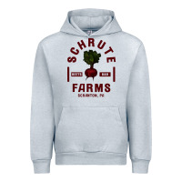 Heather Grey the office schrute farms premium Urban Hoodie - artisFamous