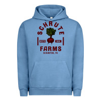 Pigment Pebble Blue the office schrute farms premium Urban Hoodie - artisFamous