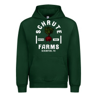Forest Green the office schrute farms premium Urban Hoodie - artisFamous