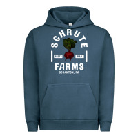 Pigment Midnight Navy the office schrute farms premium Urban Hoodie - artisFamous