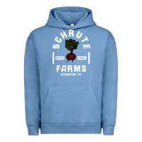 Pigment Pebble Blue the office schrute farms premium Urban Hoodie - artisFamous
