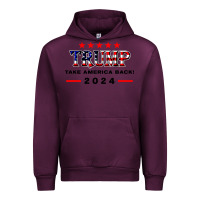 Mauve Wine donald trump 2024 take america back election Urban Hoodie - artisFamous