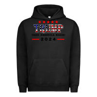 Pigment Black donald trump 2024 take america back election Urban Hoodie - artisFamous
