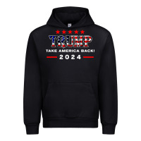 Black donald trump 2024 take america back election Urban Hoodie - artisFamous