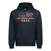 Navy donald trump 2024 take america back election Urban Hoodie - artisFamous