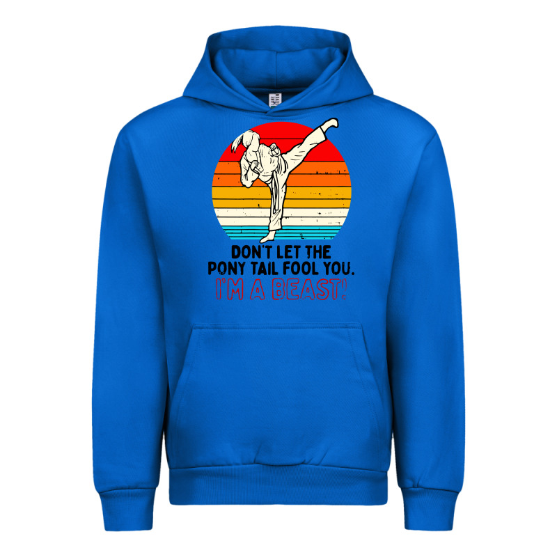 Karate Girl Kick Urban Hoodie by artisFamous | Teevron