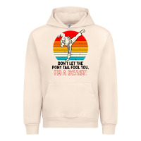 Sandshell karate girl kick Urban Hoodie - artisFamous