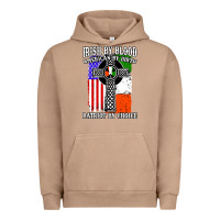 Pigment Burro irish by blood american Urban Hoodie - artisFamous