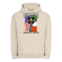 Pigment French Oak irish by blood american Urban Hoodie - artisFamous