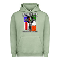 Pigment Oil Green irish by blood american Urban Hoodie - artisFamous