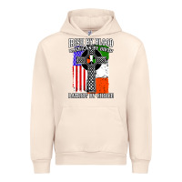 Sandshell irish by blood american Urban Hoodie - artisFamous