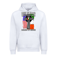 White irish by blood american Urban Hoodie - artisFamous