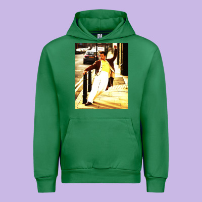 Jonathan Bailey Dancing Urban Hoodie Designed By Artisfamous