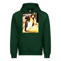 Forest Green jonathan bailey dancing Urban Hoodie - artisFamous