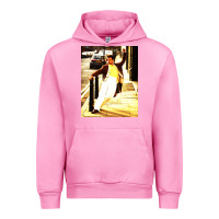 Fuchsia Pink jonathan bailey dancing Urban Hoodie - artisFamous