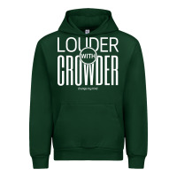 Forest Green louder with crowder Urban Hoodie - artisFamous
