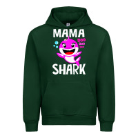 Forest Green mama shark doo doo shirt Urban Hoodie - artisFamous