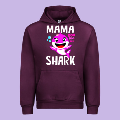 Mama Shark Doo Doo Shirt Urban Hoodie Designed By Artisfamous