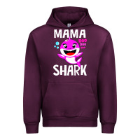 Mauve Wine mama shark doo doo shirt Urban Hoodie - artisFamous