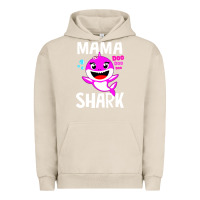 Pigment French Oak mama shark doo doo shirt Urban Hoodie - artisFamous