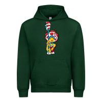 Forest Green mushroom Urban Hoodie - artisFamous