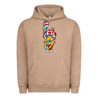 Pigment Burro mushroom Urban Hoodie - artisFamous