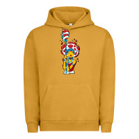 Pigment Peanut Butter mushroom Urban Hoodie - artisFamous