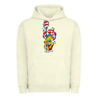 Pigment Pistachio mushroom Urban Hoodie - artisFamous