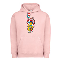 Pigment Salmon mushroom Urban Hoodie - artisFamous