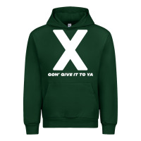 Forest Green x gon' give it to ya d.m.x t shirt Urban Hoodie - artisFamous