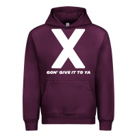 Mauve Wine x gon' give it to ya d.m.x t shirt Urban Hoodie - artisFamous
