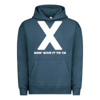 Pigment Midnight Navy x gon' give it to ya d.m.x t shirt Urban Hoodie - artisFamous