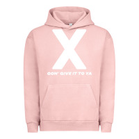 Pigment Salmon x gon' give it to ya d.m.x t shirt Urban Hoodie - artisFamous