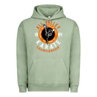 Pigment Oil Green old school all valley karate championship retro Urban Hoodie - artisFamous