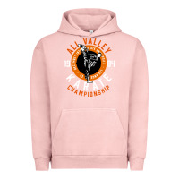 Pigment Salmon old school all valley karate championship retro Urban Hoodie - artisFamous