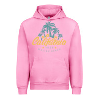Fuchsia Pink california malibu beach Urban Hoodie - artisFamous